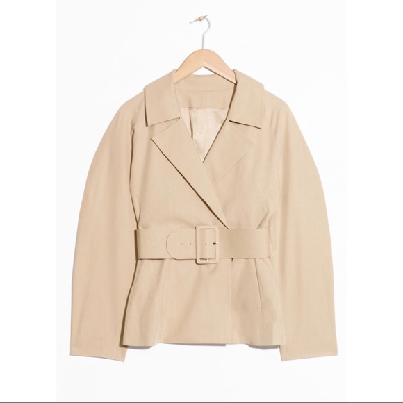 Amazing & Other Stories Belted Safari Jacket - Picture 6 of 10